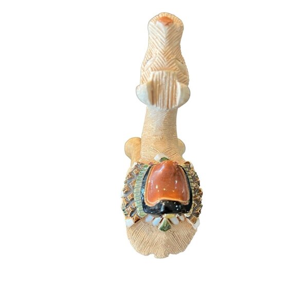 Artesania Rinconada Camel Glazed Saddle Laying Down Retired Classic Uruguay - Picture 3 of 5